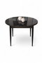 Hanah Home Mesa de Comedor Tor Black Marble